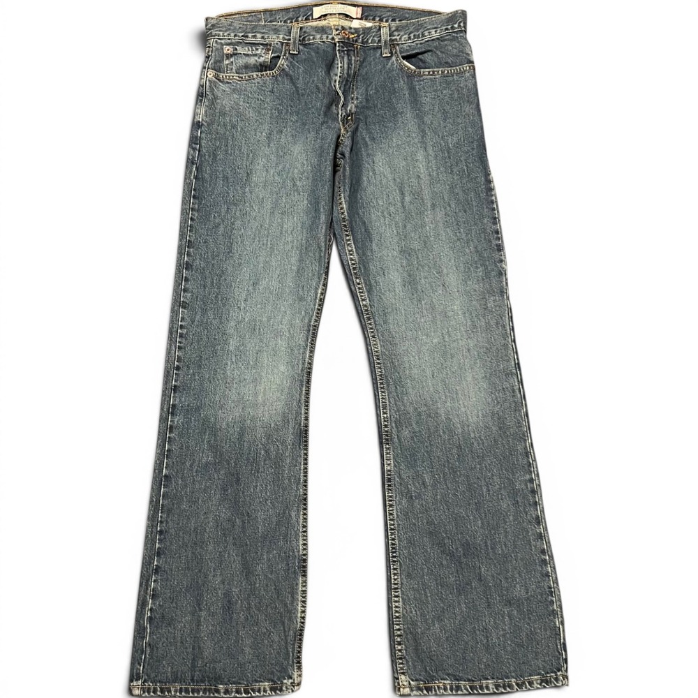 Vintage Y2K Levi's 527 Low Rise Bootcut Jeans Mens 34x32 Blue Denim Western